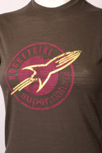 Helles Super.Natural Shirt von Labelstorys, weiches Material, mit Kragen und Knopfleiste, vor weißem Hintergrund.