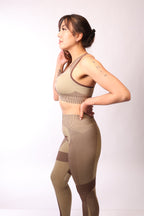 Sportleggings von Labelstorys, To The Top, in Schwarz mit bequemer Passform, ideal für Training und Freizeit.