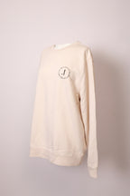 Beiger Pullover von Labelstorys aus der JACKS Beauty Line, mit weichem Stoff und lockerer Passform.