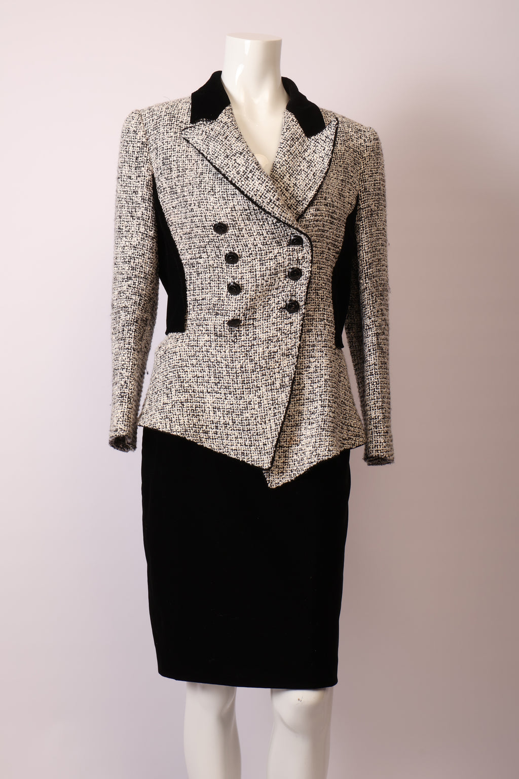 RENZO – Kostüm-Set mit Midirock & Blazer