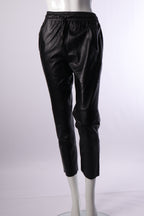 Gebrauchte Lederhose von Oakwood, Damen, hochwertige Hosen aus Leder, stilvoll und bequem getragen.