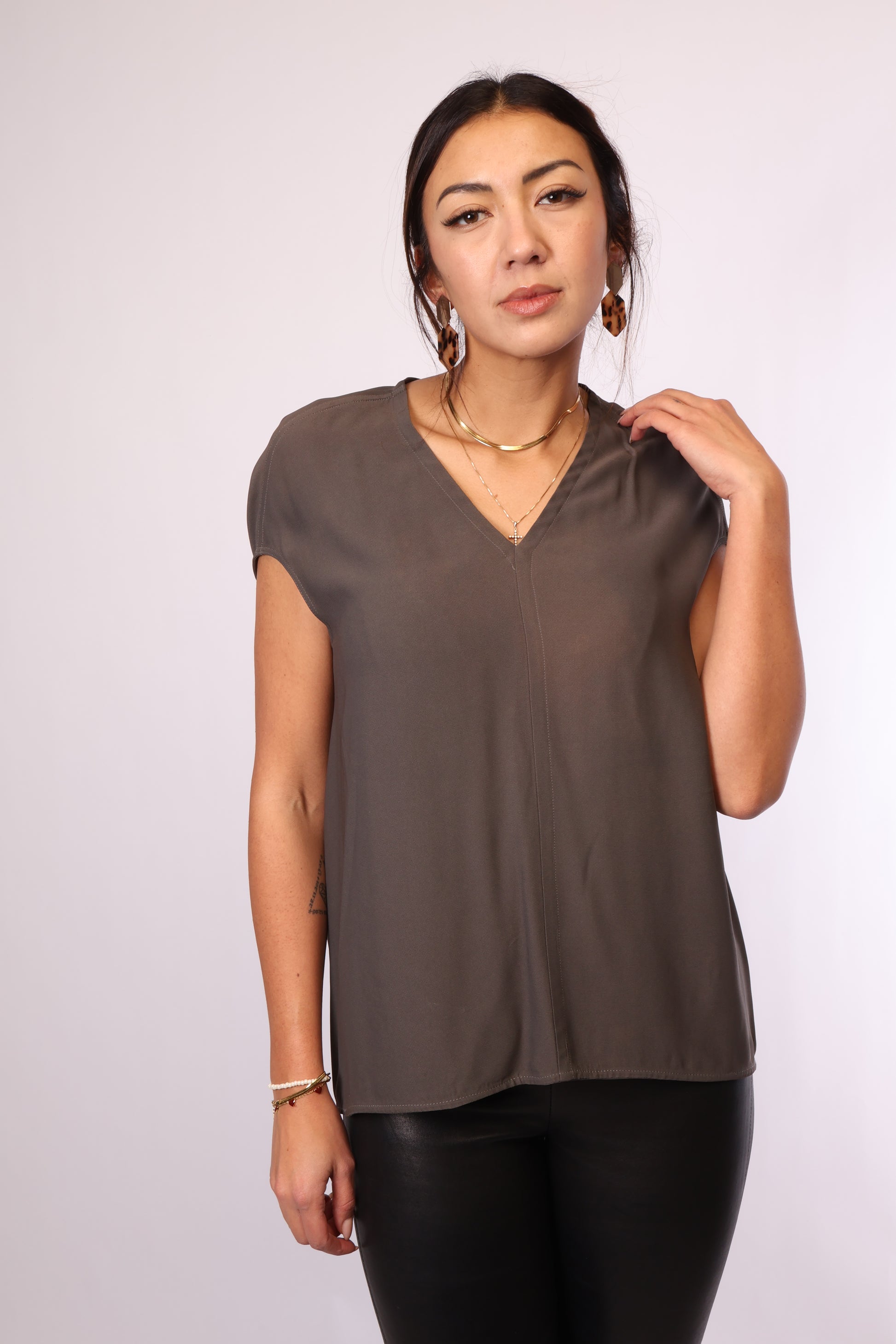 Preloved Rick Owens Shirt "Cyclops" aus der S/S 16 Kollektion – Größe S