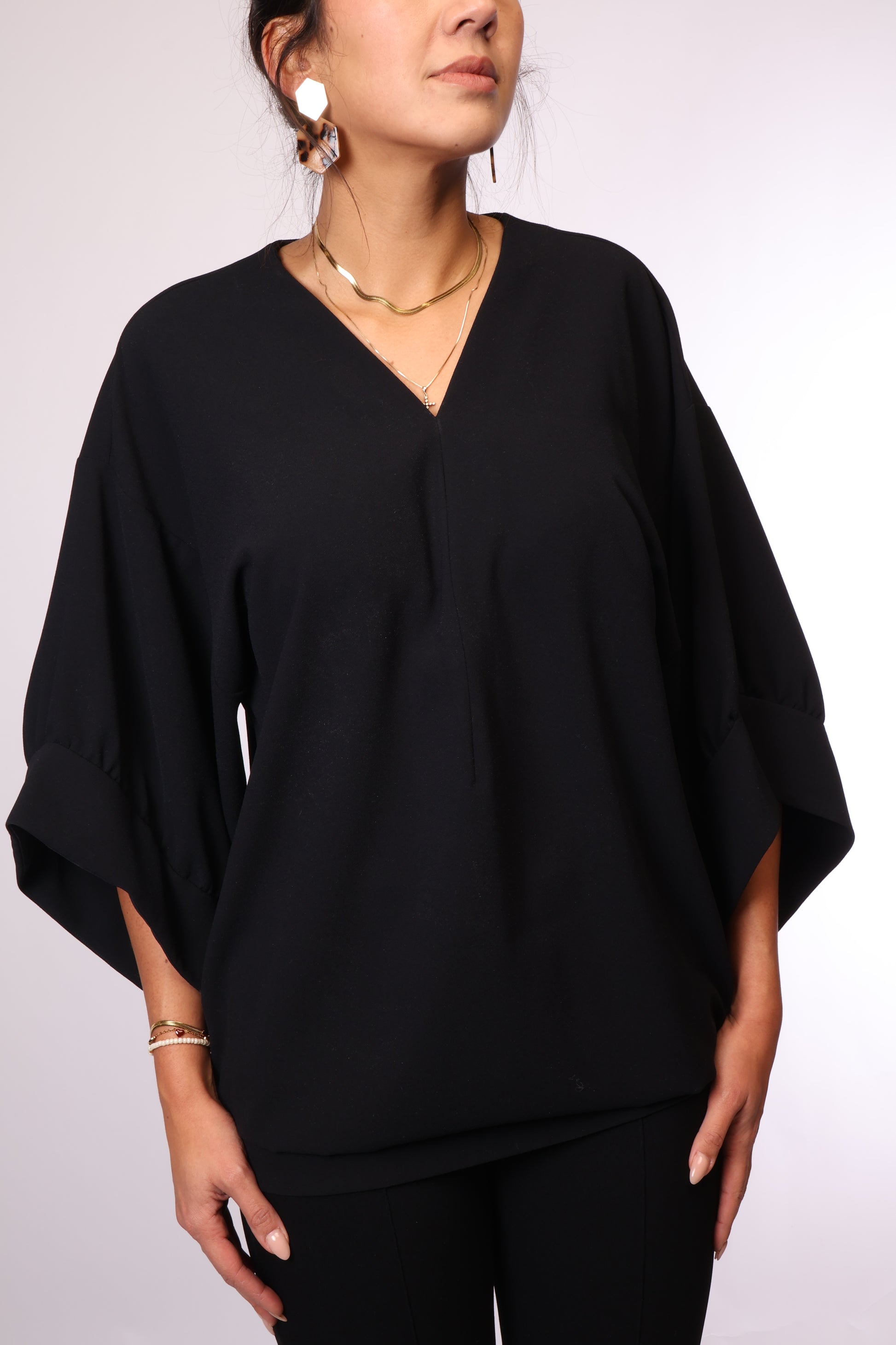 Secondhand Bluse von IRO Paris – Modell Bahoma 19W in Schwarz