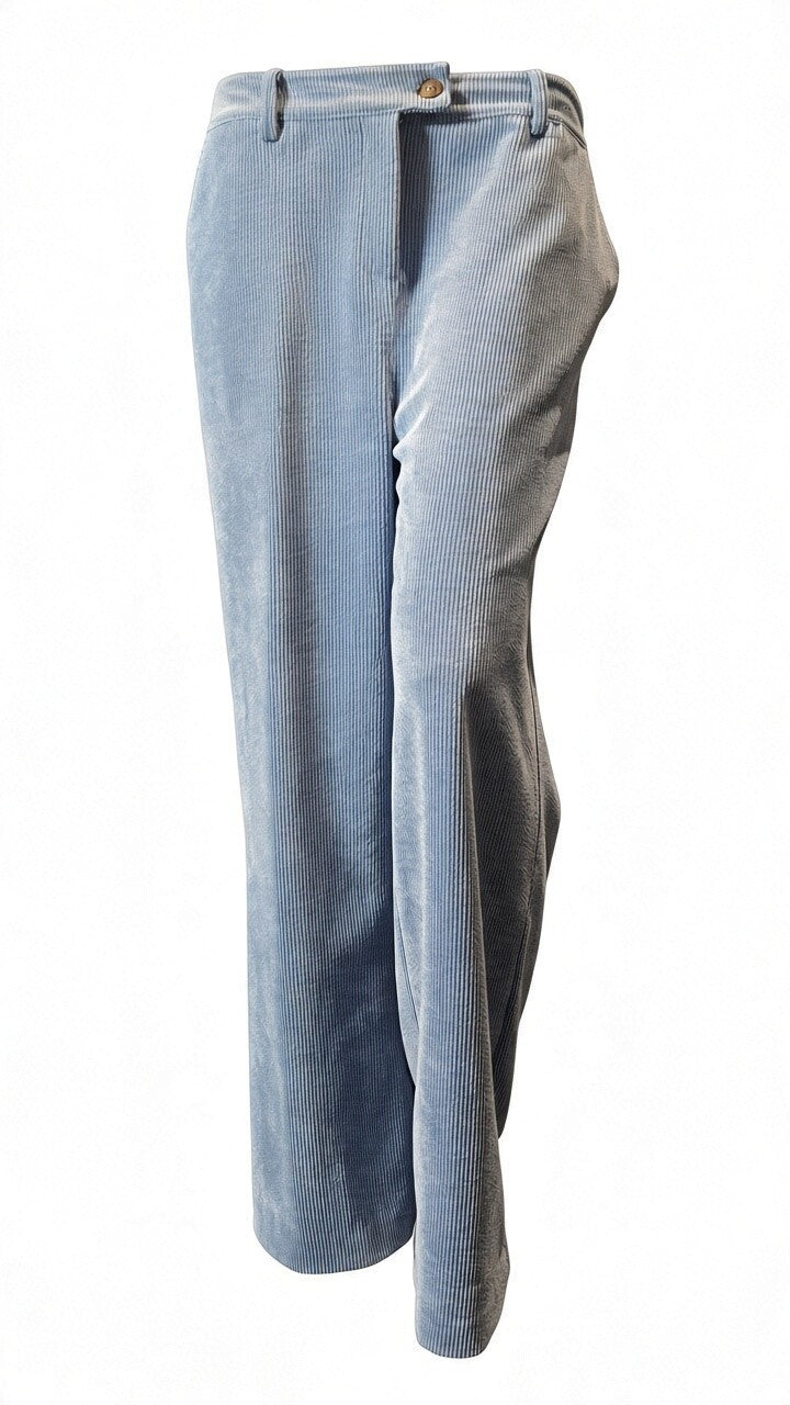 Sem Per Lei Kordhose Hellblau · Gr. 38
