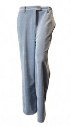 Sem Per Lei Kordhose Hellblau · Gr. 38