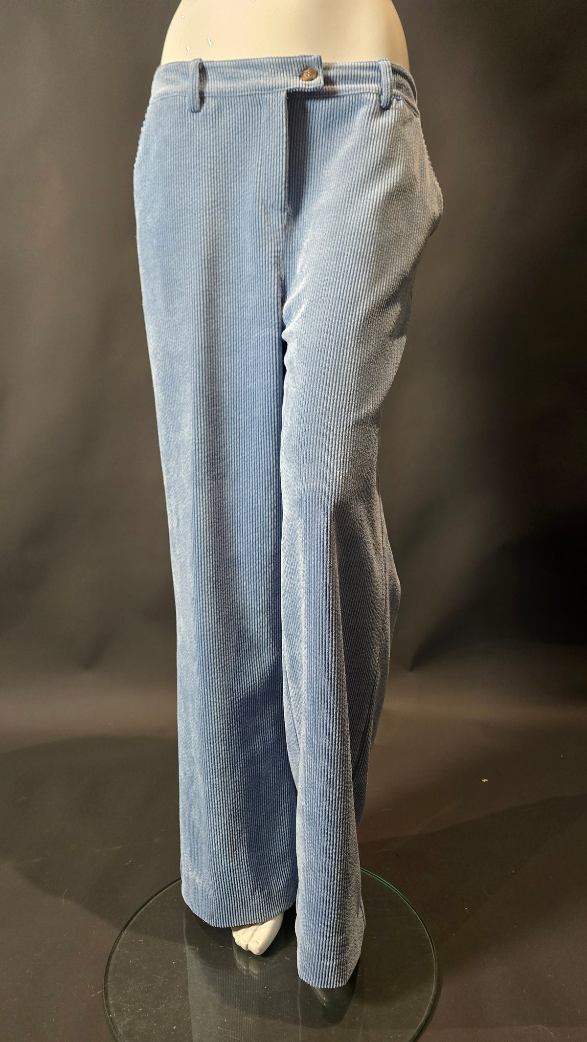 Sem Per Lei Kordhose Hellblau · Gr. 38