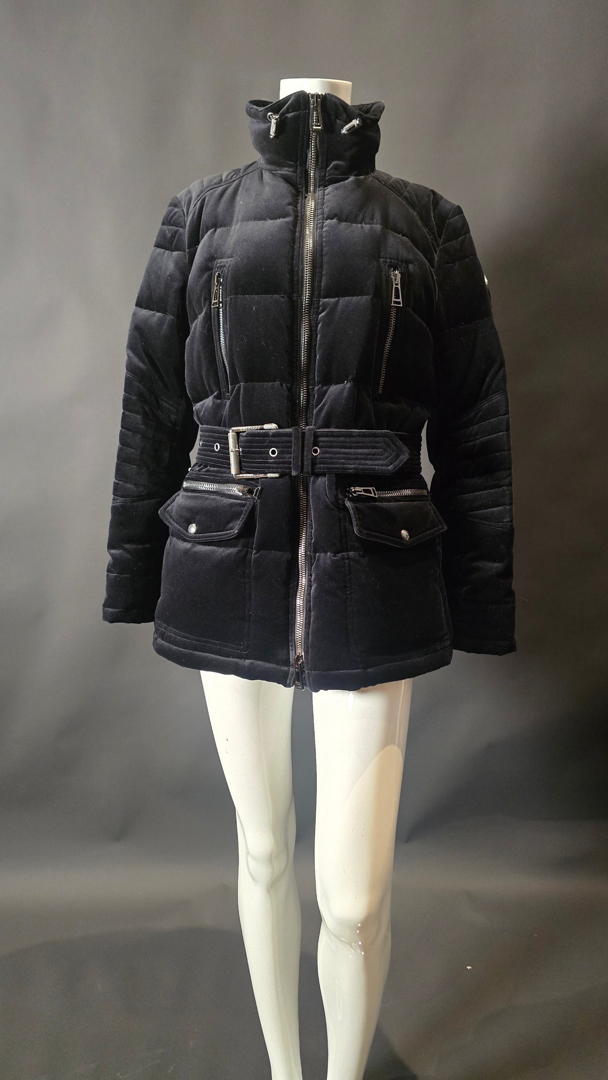 Belstaff Trialmaster Baumwoll-Viskosejacke Schwarz · Gr. L
