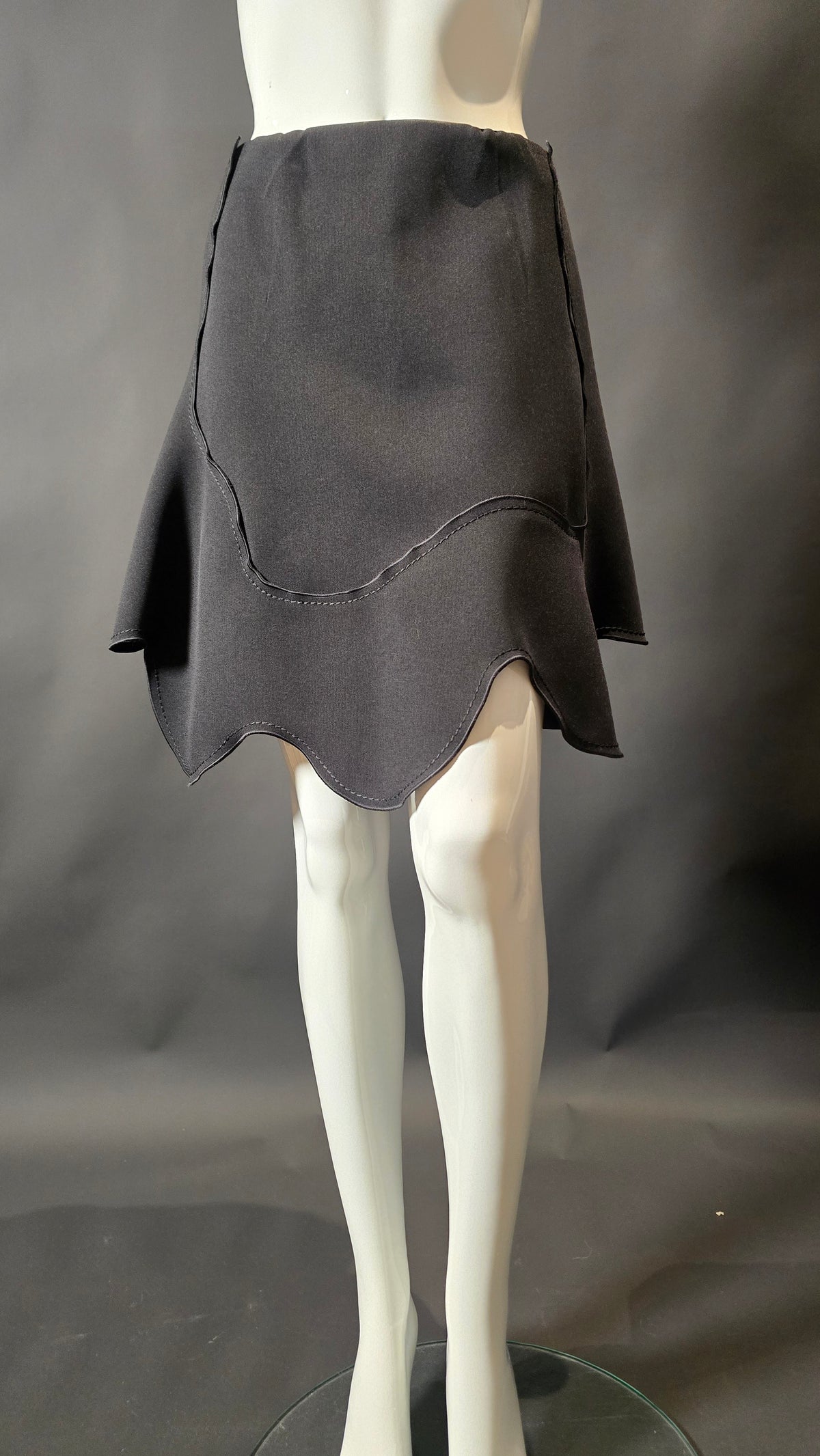 Sportmax Midirock Schwarz · Gr. M