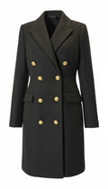 NIKKIE Damenjacke von Labelstorys, stilvolle schwarze Outdoor-Jacke mit Reißverschluss und Kapuze, modisches Design für Damen.