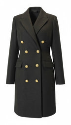NIKKIE Damenjacke von Labelstorys, stilvolle schwarze Outdoor-Jacke mit Reißverschluss und Kapuze, modisches Design für Damen.