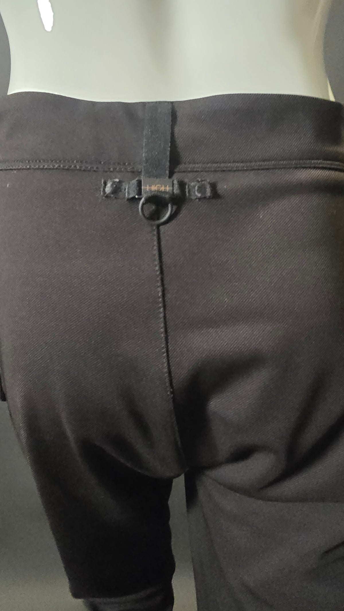HIGH Stoffhose Schwarz · Gr. 36