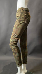 True Religion Jeans Camouflage Grün · Gr. W28