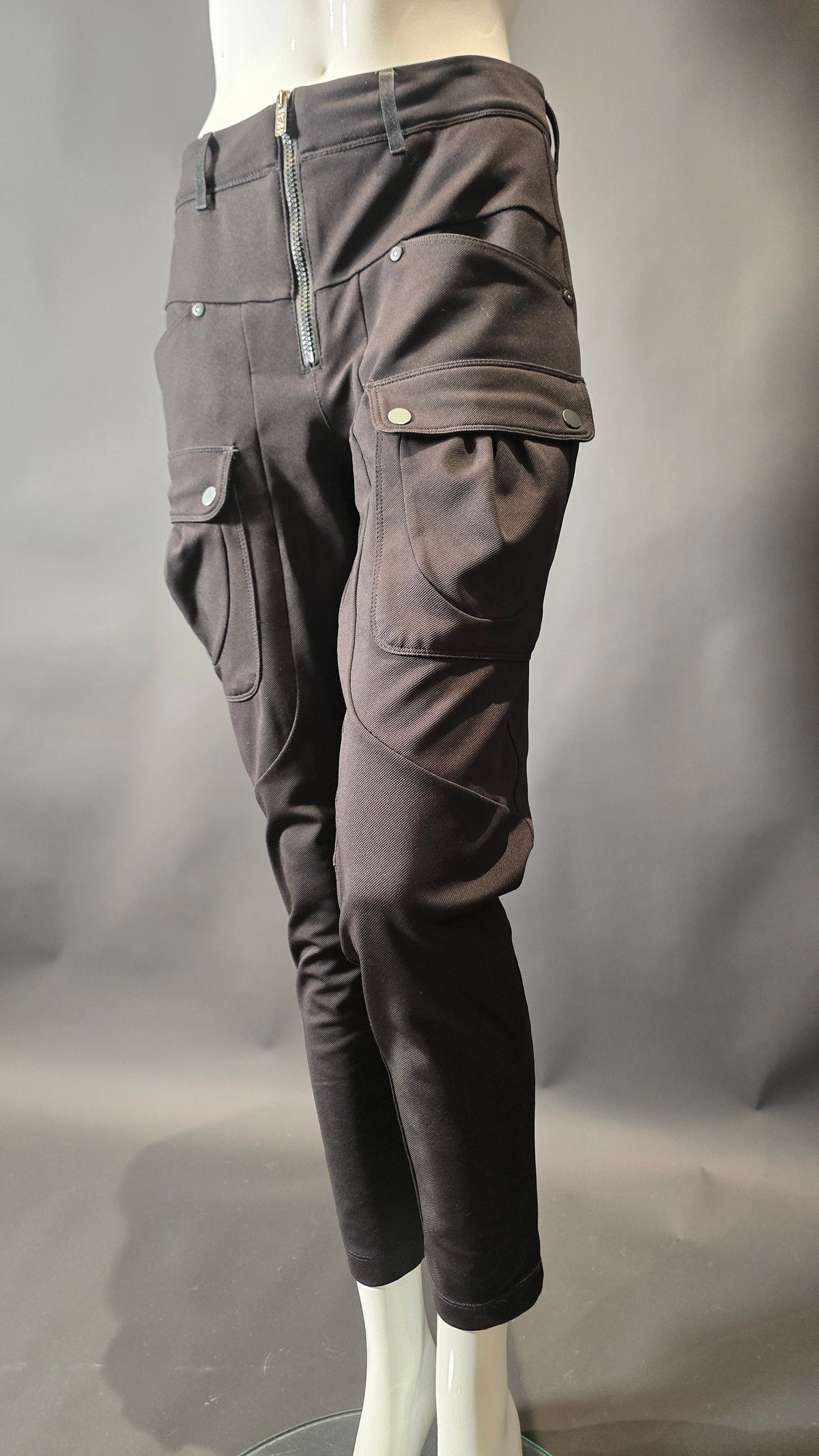 HIGH Stoffhose Schwarz · Gr. 36