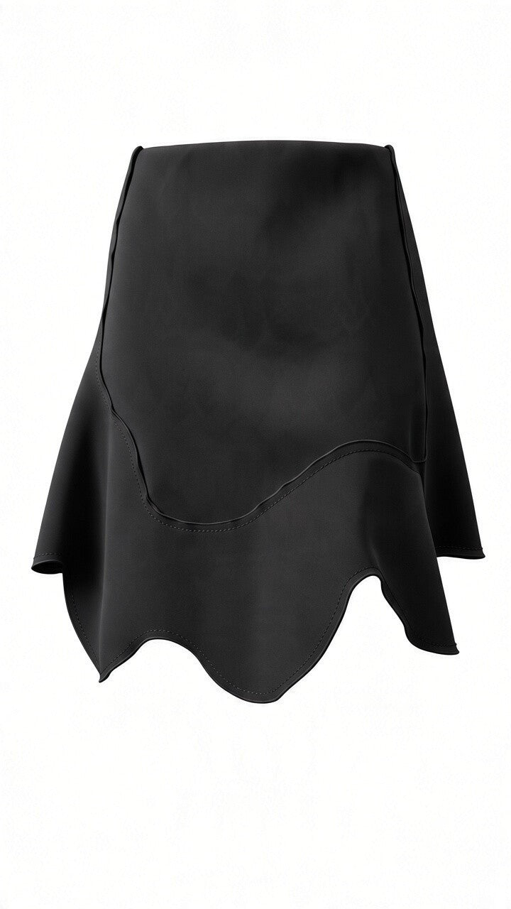 Sportmax Midirock Schwarz · Gr. M