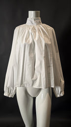 Drykorn Baumwollbluse Weiß · Gr. M