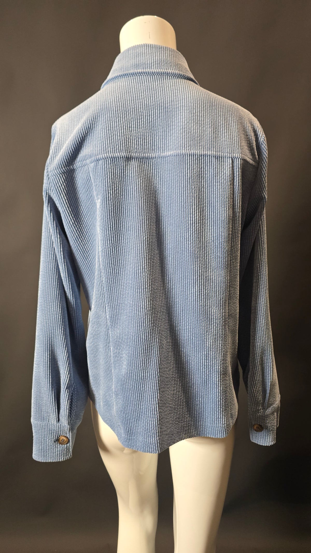 Sem Per Lei Kordbluse Hellblau · Gr. S